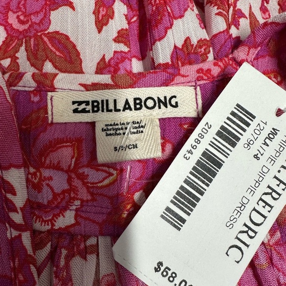 NWT Billabong Girls Hippie Dippie Dress Sz S - Picture 8 of 11